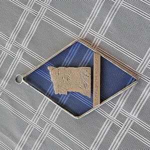 Old Man of the Mountain Suncatcher Stained Glass